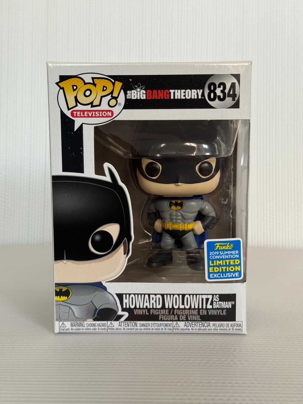 Funko Pop The Big Bang Theory: Howard Wolowitz as Batman #834
